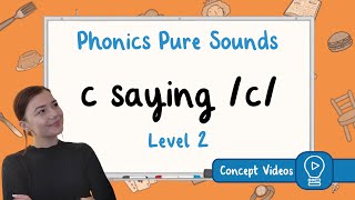 c Sound  Phonics  Level 2  Pure Sound [upl. by Gretchen]