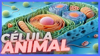 Célula Animal Características  Organelas Funções [upl. by Dayir]