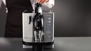 Nespresso Lattissima Premium How To  Cup Size Programming [upl. by Ozzie]