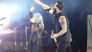 Skillet  Awake and Alive With Lacey Sturm  Live HD Dow Event Center 2019 [upl. by Sammy]