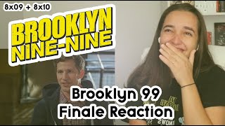 BROOKLYN NINENINE FINALE REACTION 8x09  8x10 l The Last Day [upl. by Polad]