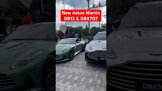 New Aston Martin DB12 amp DBX707🤩 astonmartin db12 dbx707 supercars luxurycar shorts chennai [upl. by Odawa]