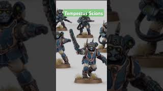 Tempestus Scions 10th edition 40K warhammer40k [upl. by Jaquelyn]