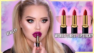 WORLDS BEST LIPSTICKS  NikkieTutorials [upl. by Bickart628]