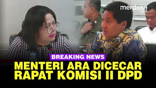 🔴 LIVE  Komisi II DPD Cecar Menteri PKP Maruarar [upl. by Willms]