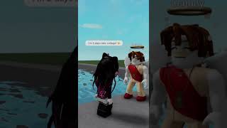 Im Two Days Into College 🤪✌ roblox robloxshorts [upl. by Okime]