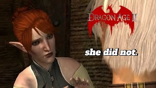 Meeting Fenriss Sister  Dragon Age 2 Pt 9 [upl. by Geraldine502]