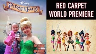 Lindalee at Disneys quotThe Pirate Fairyquot World Premiere BTM Ep 62 [upl. by Lahpos]