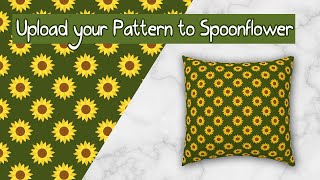 From Pattern to Product Upload Your Pattern to Spoonflower Print on Demand  Skillshare class intro [upl. by Somisareg]