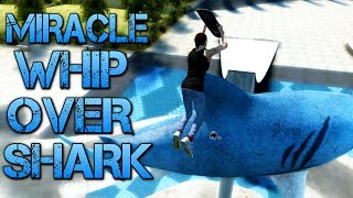 Skate 3  Part 10  MIRACLE WHIP OVER SHARK  Learning to flip [upl. by Alad]