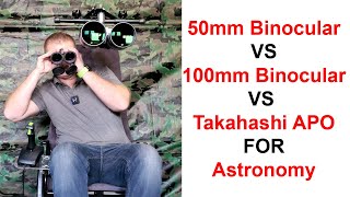 Are 50mm Binoculars perfect for Astronomy Svbony SV202 50x10 ED VS Orion 100x25 vs Takahashi APO [upl. by Ettenhoj]