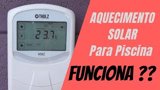 AQUECEDOR SOLAR PARA PISCINA [upl. by Uzzi]