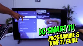 How To Programme Your LG Smart TV How To Retune LG Smart TV Guide [upl. by Robinson]