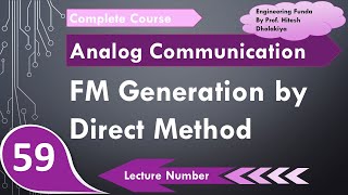 FM Generation by Direct Method Basics Block Diagram Circuit amp Working Explained [upl. by Omlesna]