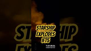 Starship EXPLODES in Ocean after LANDING elonmusk spacex fyp shorts [upl. by Lepper]