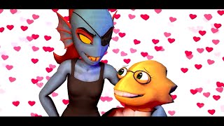 Fishy Love AnimationUndertale [upl. by Natalya]