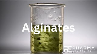 Alginates as Pharmaceutical Excipients [upl. by Aznola]