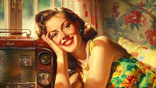 Vintage radio oldies music to make your day better 1940s 30s Timeless Jazz Songs [upl. by Syl580]