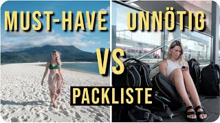 7 ESSENTIALS für deine nächste Reise Packliste Gadgets [upl. by Earle]