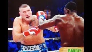 Mariusz Wach vs Martin Bakole Fight TKO Highlights [upl. by Lavinia375]