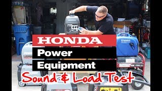 Honda EU2000i Decibel amp Load Test Testing Under Eco Mode amp 1500Watt Load Voltage Drop amp Noise Test [upl. by Ranna]