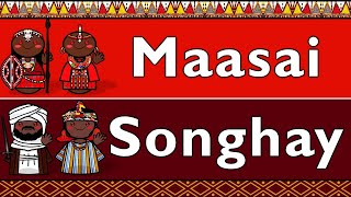 NILOSAHARAN MAASAI amp SONGHAY [upl. by Howlyn206]