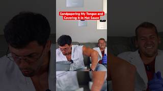 Sandpapering my Tongue amp Covering it in a Hot Sauce… funny comedy science [upl. by Verile808]