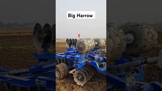 Big Harrow In India tractorvideo farming trending [upl. by Ahsiyn689]