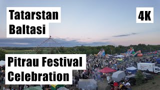 Russia Tatarstan Baltasi How the Kryashens Celebrate Pitrau 2024 Festive Customs  4k [upl. by Jesus]