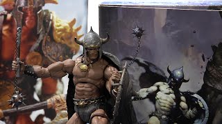 Incredibly Detailed Poseable Fantasy Action Figures from Savage Crucible [upl. by Laekcim]