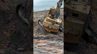 pc 1000 beml big excavator climbing to benchcoalmining shortsvideo excavator [upl. by Eimam227]