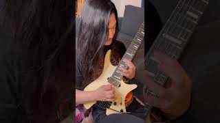 Phrygian Dominant to Triad Arpeggios guitar guitarist metalguitarist [upl. by Amathiste]