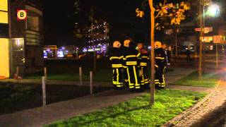 Bewoners geëvacueerd na brand in Veldhoven [upl. by Fitzsimmons121]