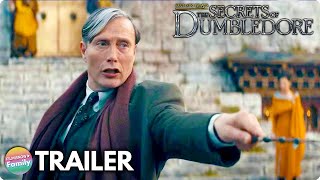 FANTASTIC BEASTS THE SECRETS OF DUMBLEDORE 2022 Trailer  Wizarding World Movie [upl. by Akeenat]