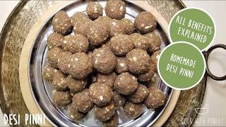 Authentic Punjabi Ki Pinni Recipe  Traditional Winter Sweet [upl. by Carlotta]