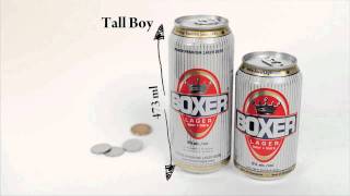 Boxer Beer  Ontario Change drop Tall Boy LCBO Ontario [upl. by Titos]