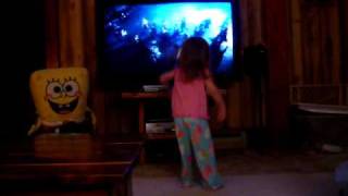 2 Year Old Dancing to Thriller [upl. by Aryamo]