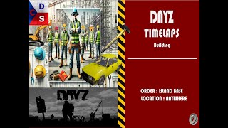 DayZ Editor PS console  TIMELAPS  Building base  Part 4  6x speed [upl. by Adnara]