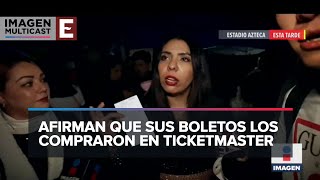 Caos en el Estadio Azteca por fraude en boletos de Bad Bunny [upl. by Nide895]