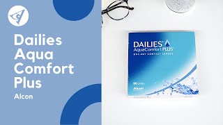 Dailies AquaComfort Plus by Alcon  Daily Disposable Contact Lenses [upl. by Craner]