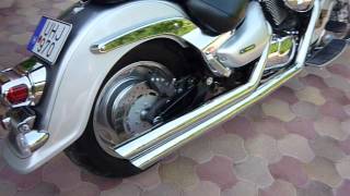 Suzuki Intruder VL 1500 COBRA Speedster Slashdown Exhaust [upl. by Mastat]