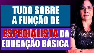 O QUE FAZ UM ESPECIALISTA DA EDUCAÃ‡ÃƒO BÃSICA EM MINAS GERAIS  CONHEÃ‡A TUDO [upl. by Hulbig]