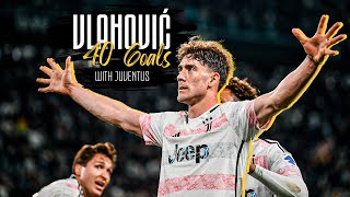 All 40 Goals scored by Vlahović with Juventus [upl. by Camila]