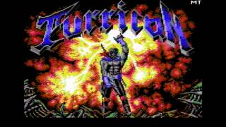 Turrican I C64 Intro  Real C64 [upl. by Aleahcim]