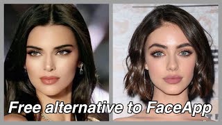 Free alternative app to faceapp Underrated [upl. by Ysdnil903]