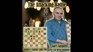 The Attacking Battle  Garry Kasparov vs Vassily Ivanchuk Linares 1994 [upl. by Ajile281]