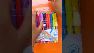 Unboxing new 24 color marker ✨️ art markers satisfying [upl. by Gaskin]