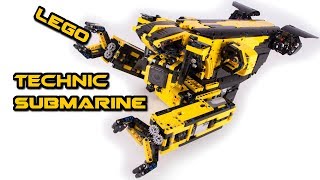 LEGO Technic Robot Submarine ROV MOC [upl. by Ahsitneuq71]