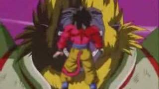 goku ssj4 vs babyRHAPSODY emerald sword [upl. by Etiuqram]