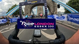 Ride London Essex 100 🚴‍♂️ 2022  My Fastest Century Ride  Closed Roads [upl. by Fogarty]